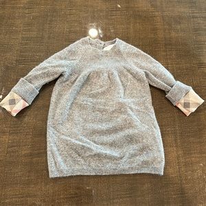 Burberry children cashmere dress